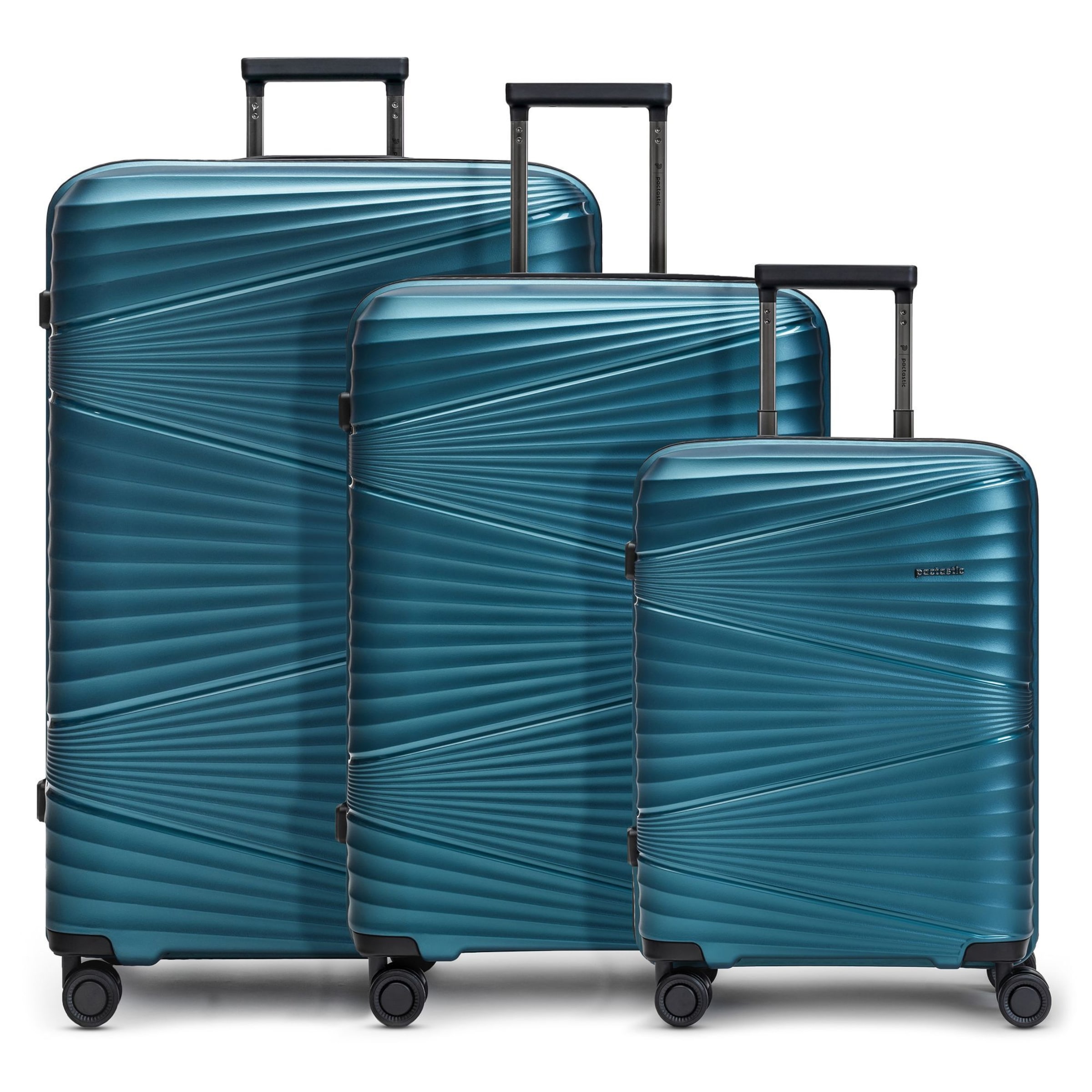 Pactastic Kofferset in Blauw: voorkant