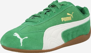 Baskets 'Speedcat' PUMA en vert : devant