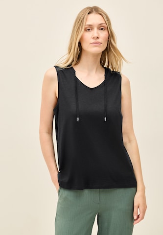 CECIL Top in Black: front