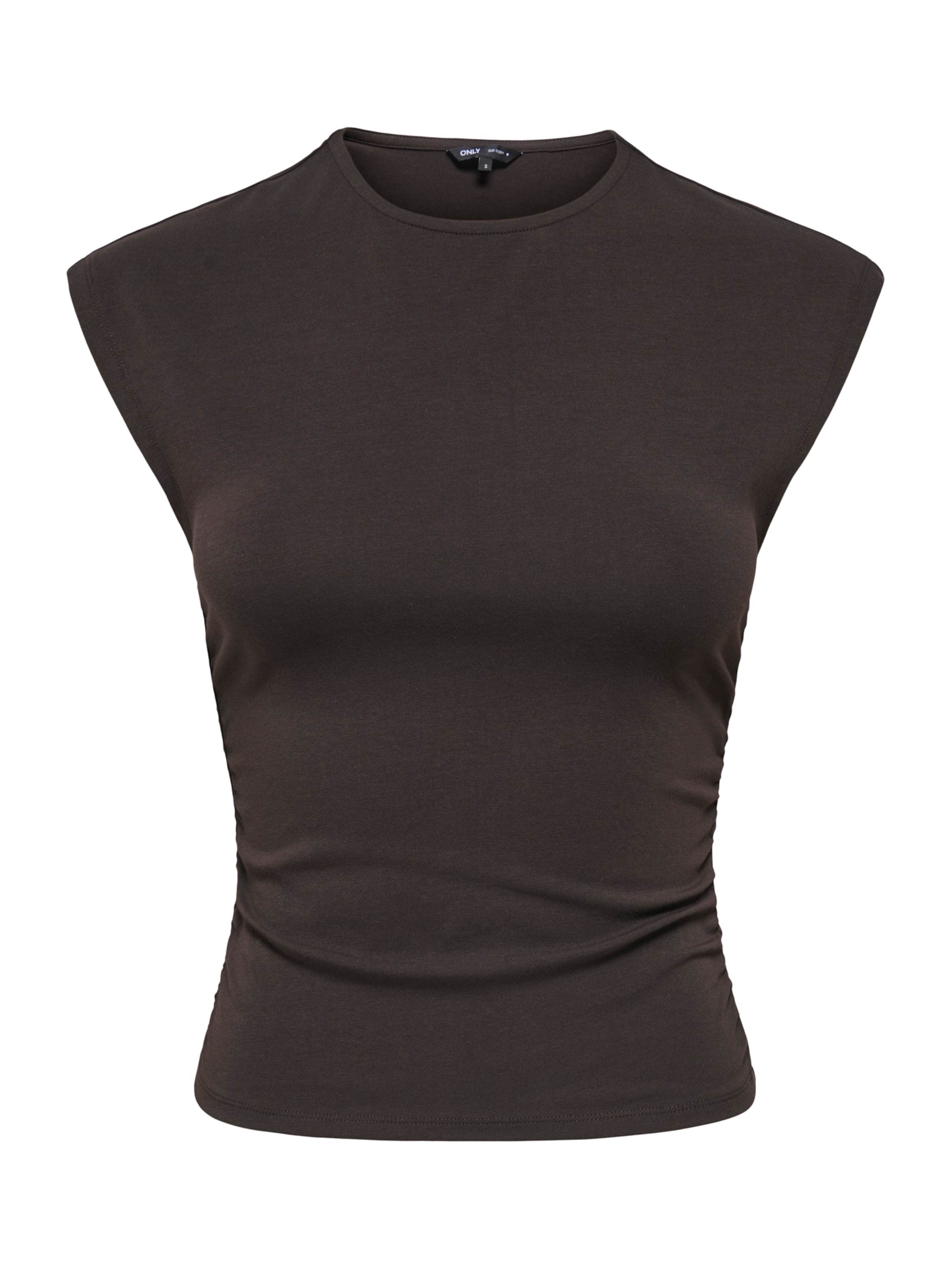ONLY Top 'ONLMIRA' in Bruin: voorkant