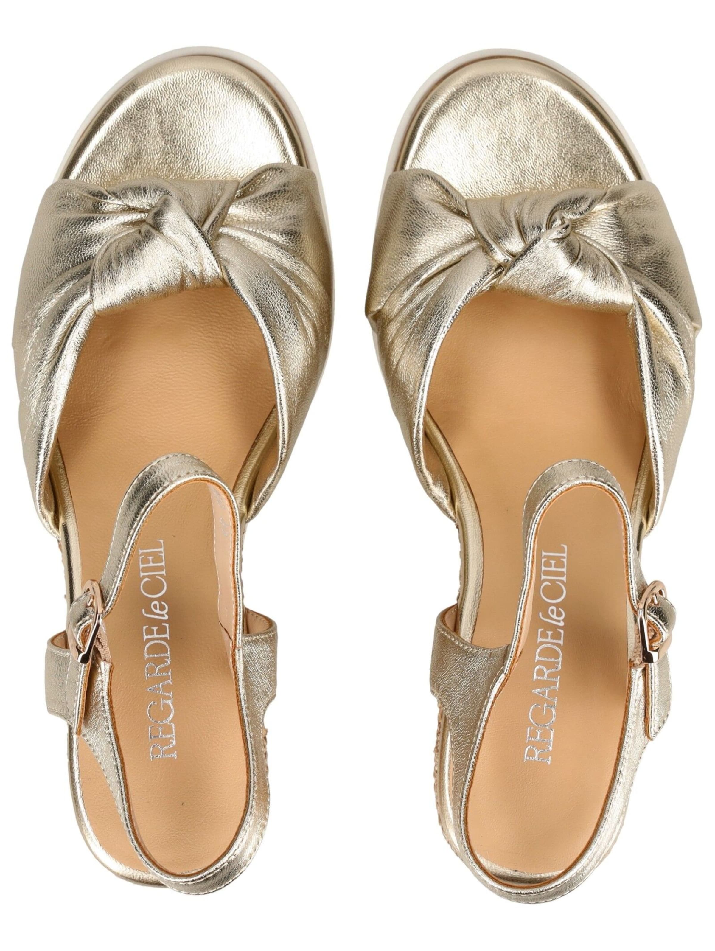 Sandalo di Regarde le Ciel in oro