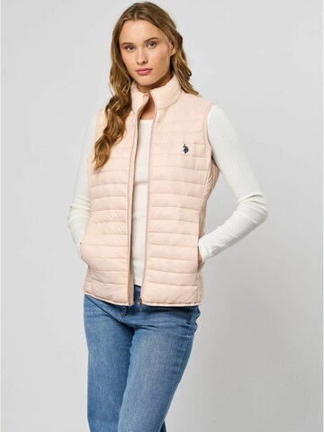U.S. POLO ASSN. Vest 'Jill' i pink: forside