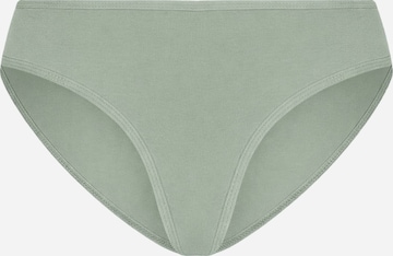 Albero Natur Slip 'Klassischer Bio-Baumwoll Damen Slip' in Grün: Vorderseite
