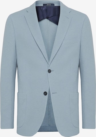 Coupe regular Veste de costume Boggi Milano en bleu : devant