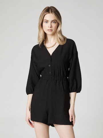 Guido Maria Kretschmer Collection Jumpsuit 'Adlin' in Black: front