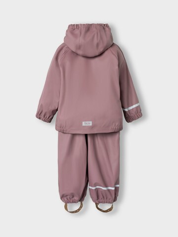 NAME IT Set 'NKNDRY10 RAIN SET FO NOOS' in Purple