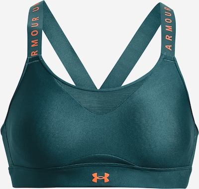 UNDER ARMOUR Soutien-gorge de sport 'Infinity' en bleu / orange, Vue avec produit