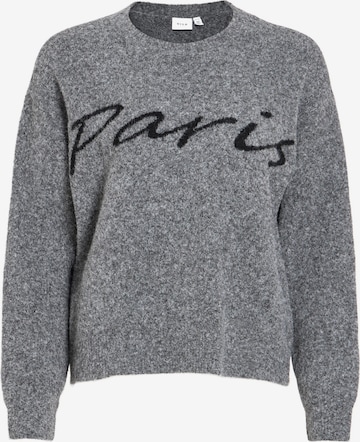 VILA Pullover 'VILuna' i grå: forside