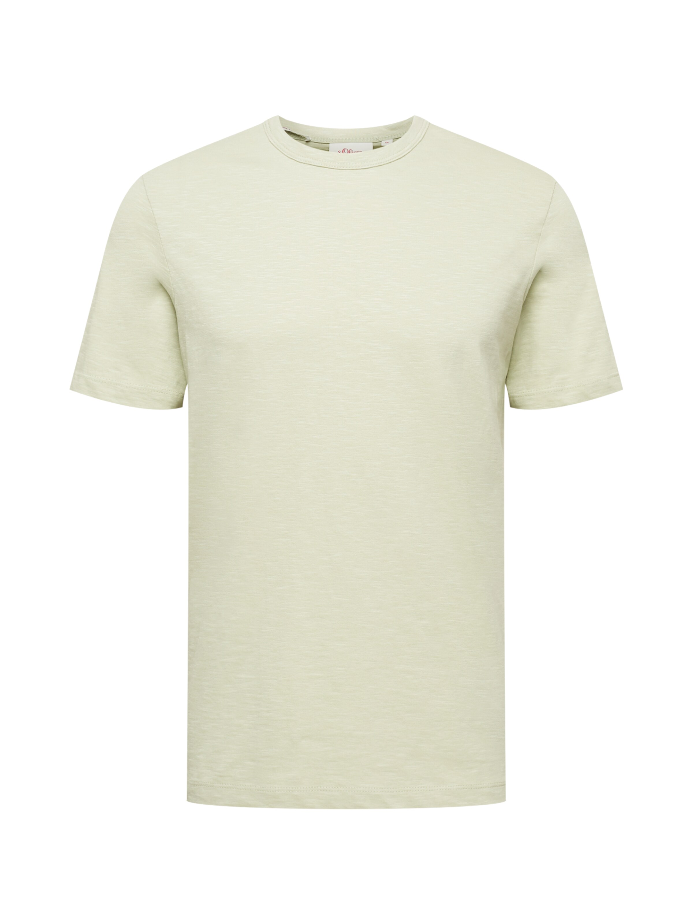 Männer Große Größen s.Oliver T-Shirt in Pastellgrün - TL98374