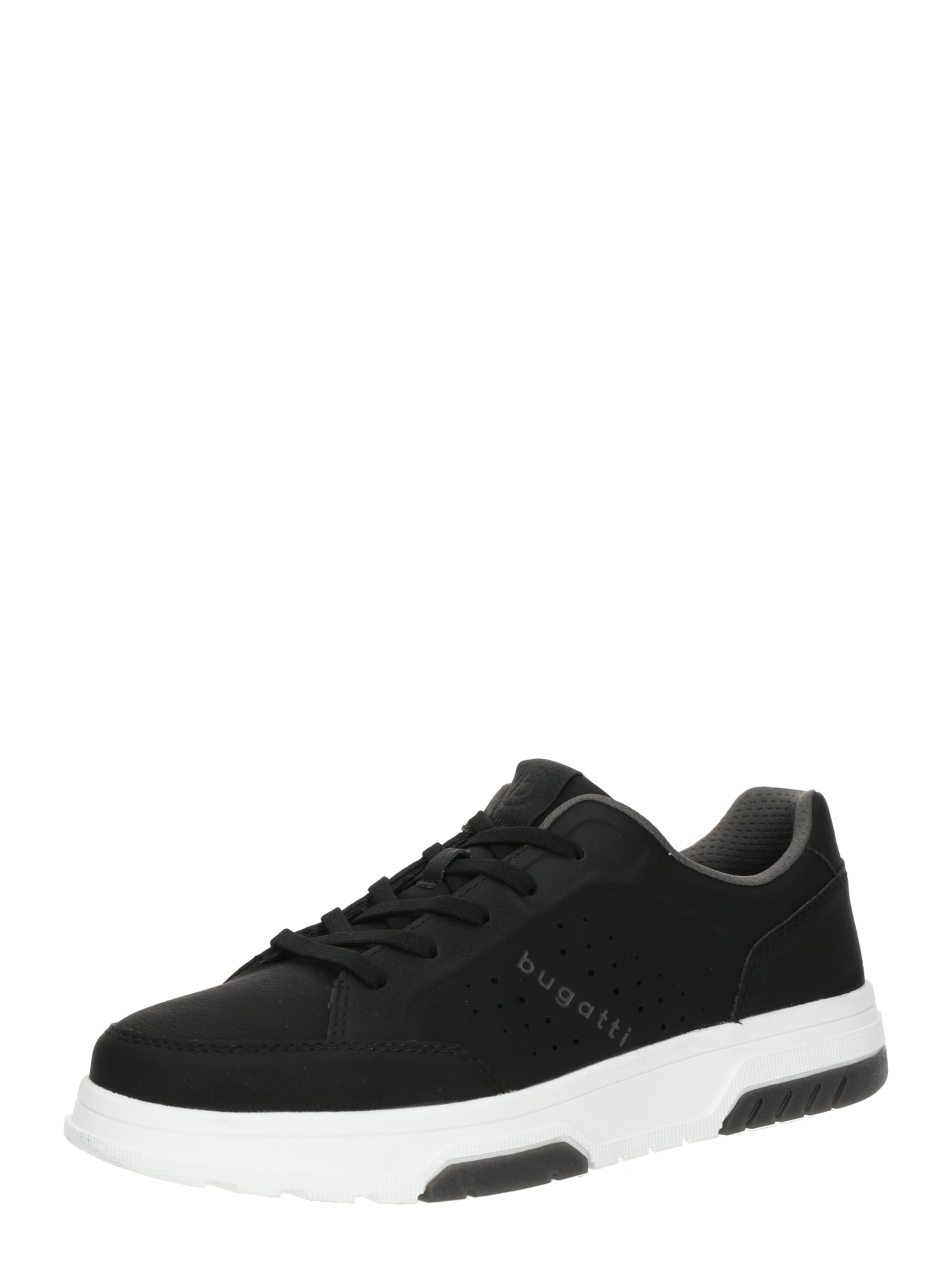 bugatti Baskets basses en noir, Vue avec produit