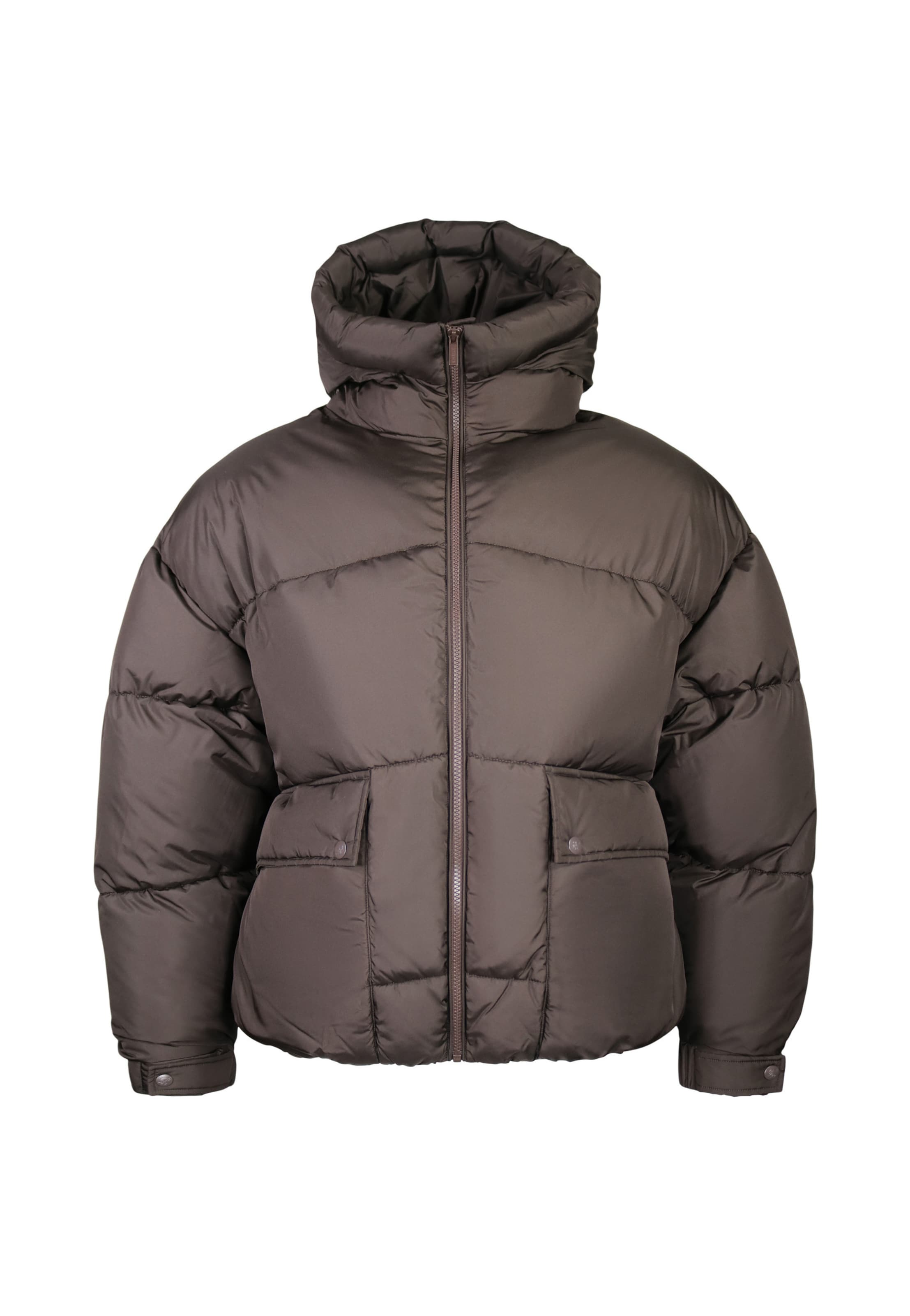 SikSilk Tussenjas in Bruin: voorkant