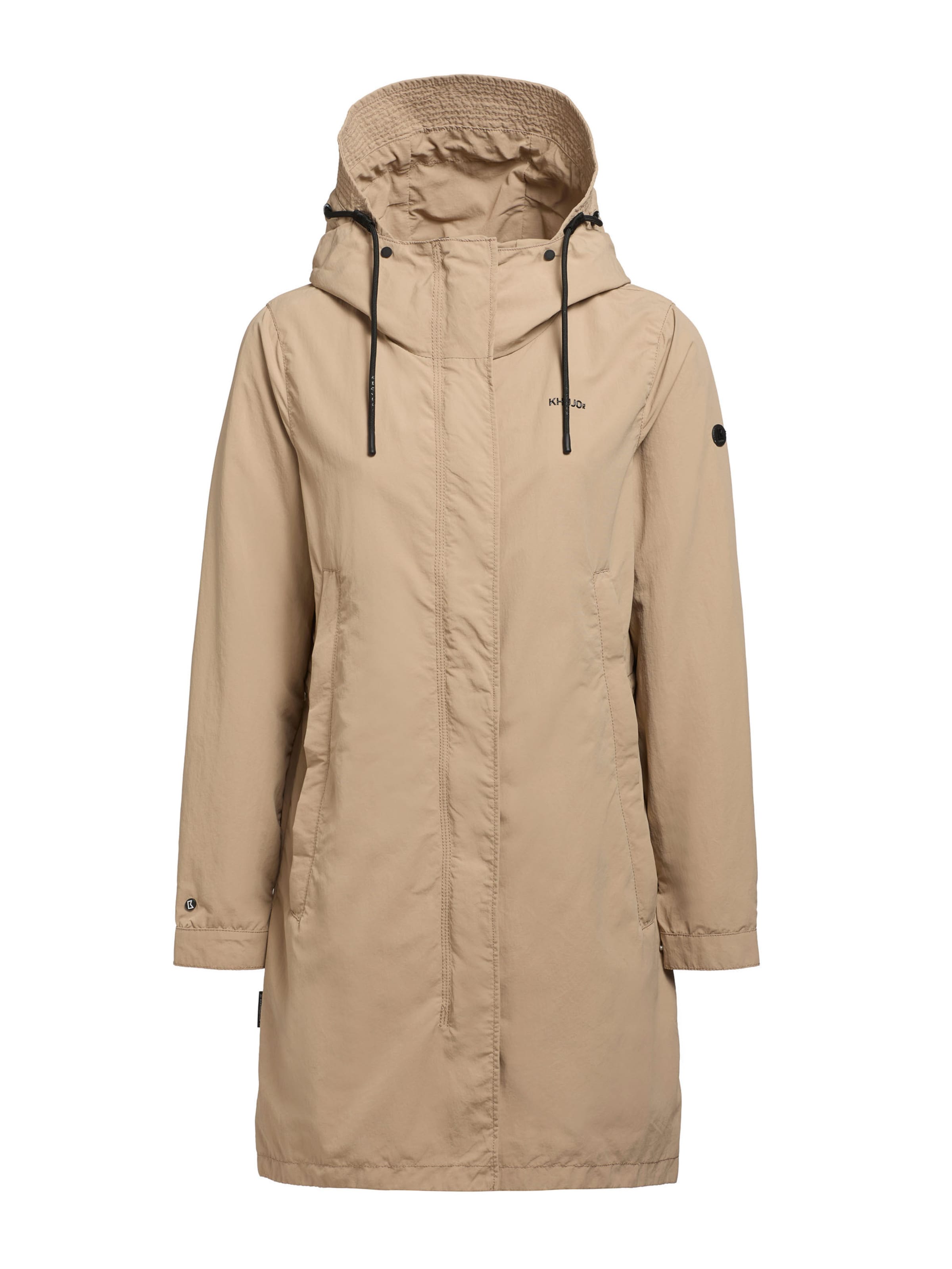 khujo Tussenparka 'Adda3' in Bruin: voorkant