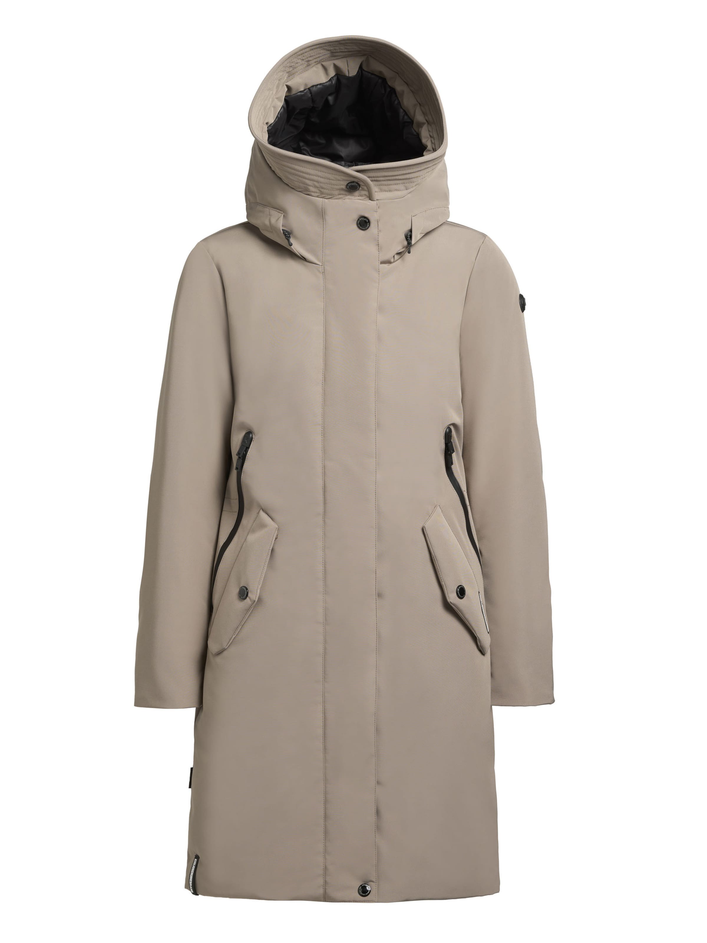 khujo Winter coat 'Charlyn5' in Beige: front