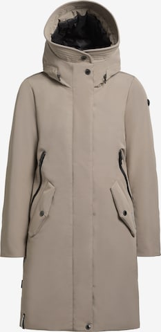 Manteau d’hiver 'Charlyn5' khujo en beige : devant