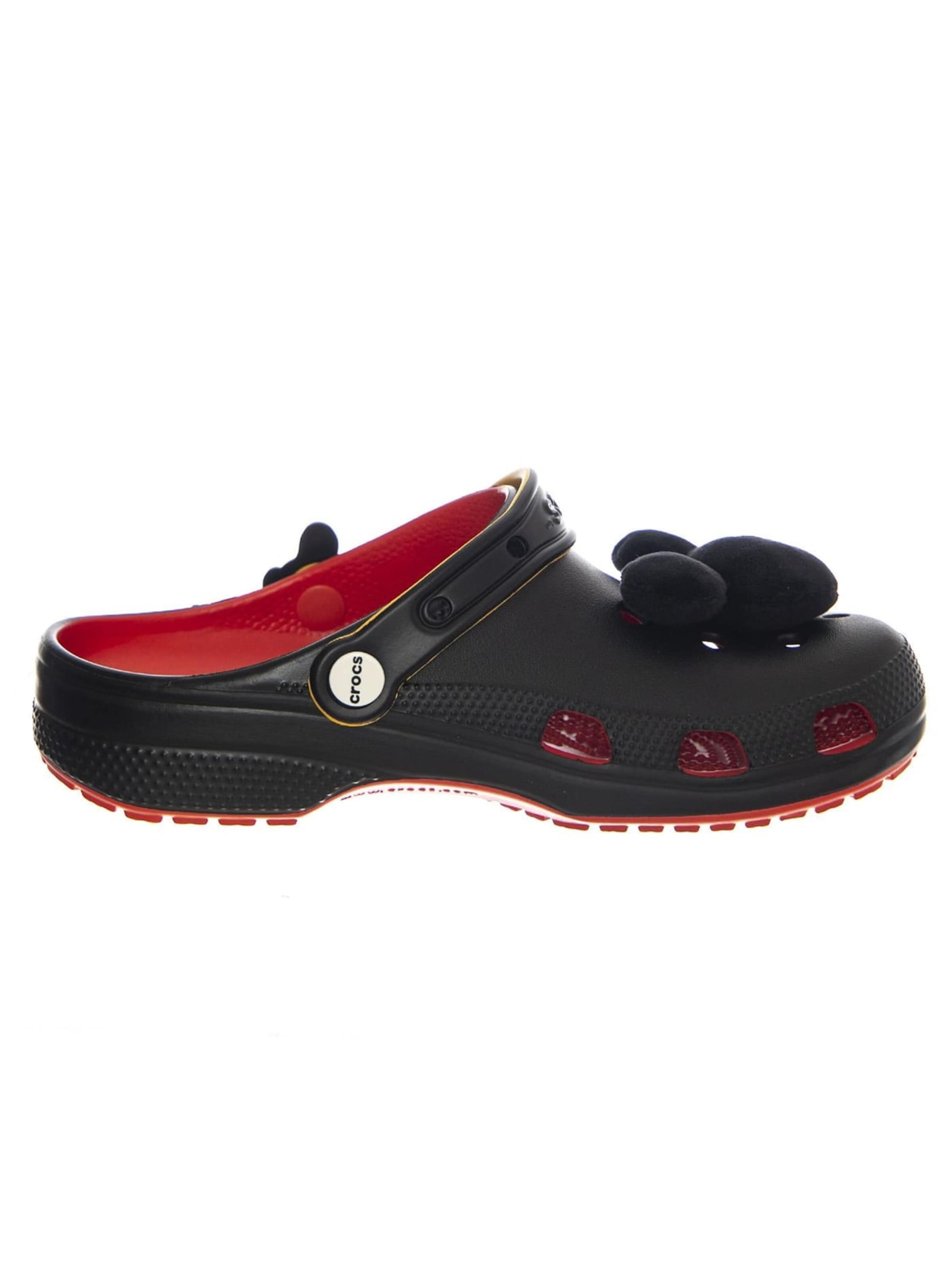 Crocs Chodaki 'Mickey IAM Classic Clog-FLAM' w kolorze czarny