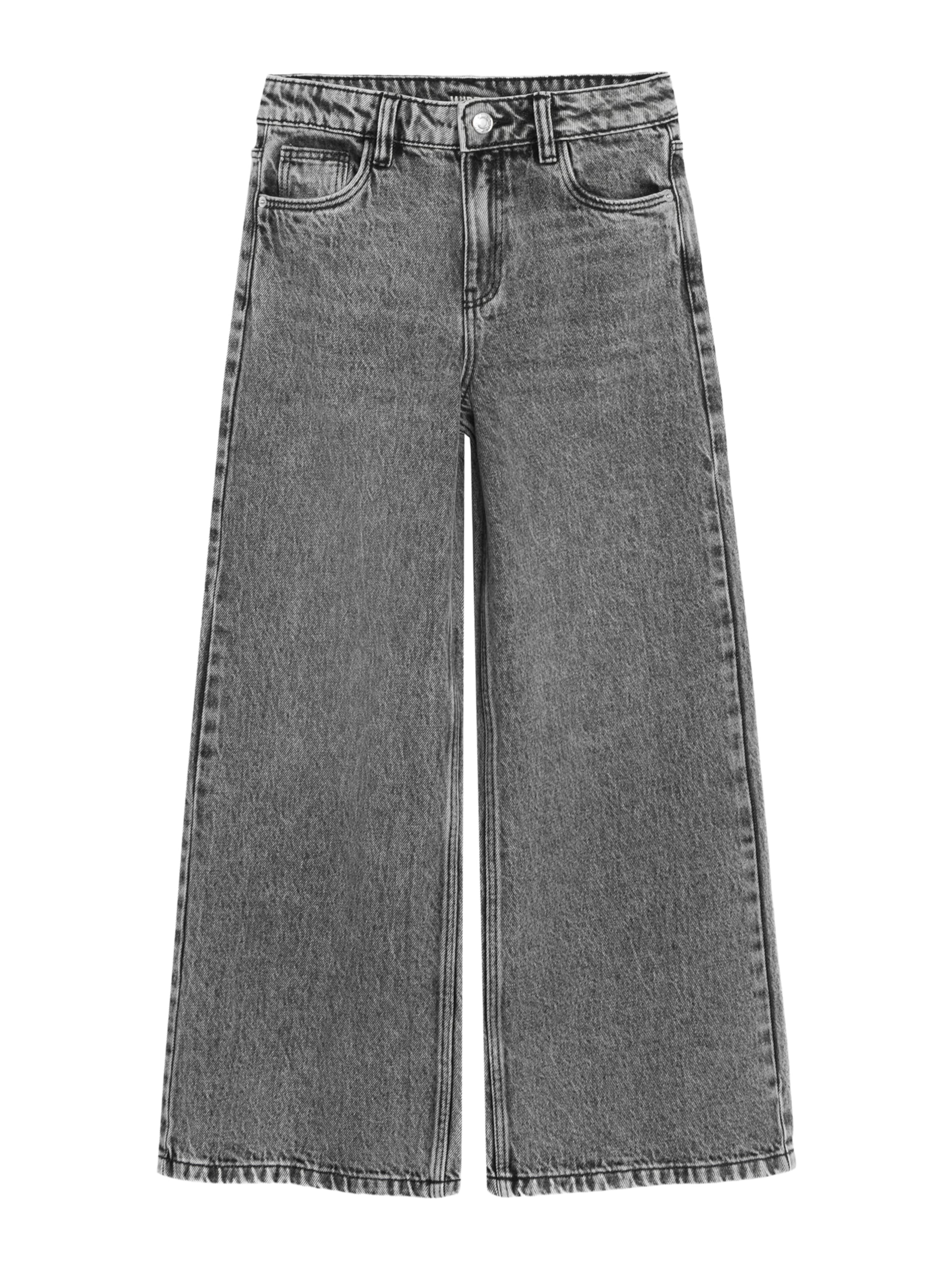 Cool Club Flared Jeans in Grey: front