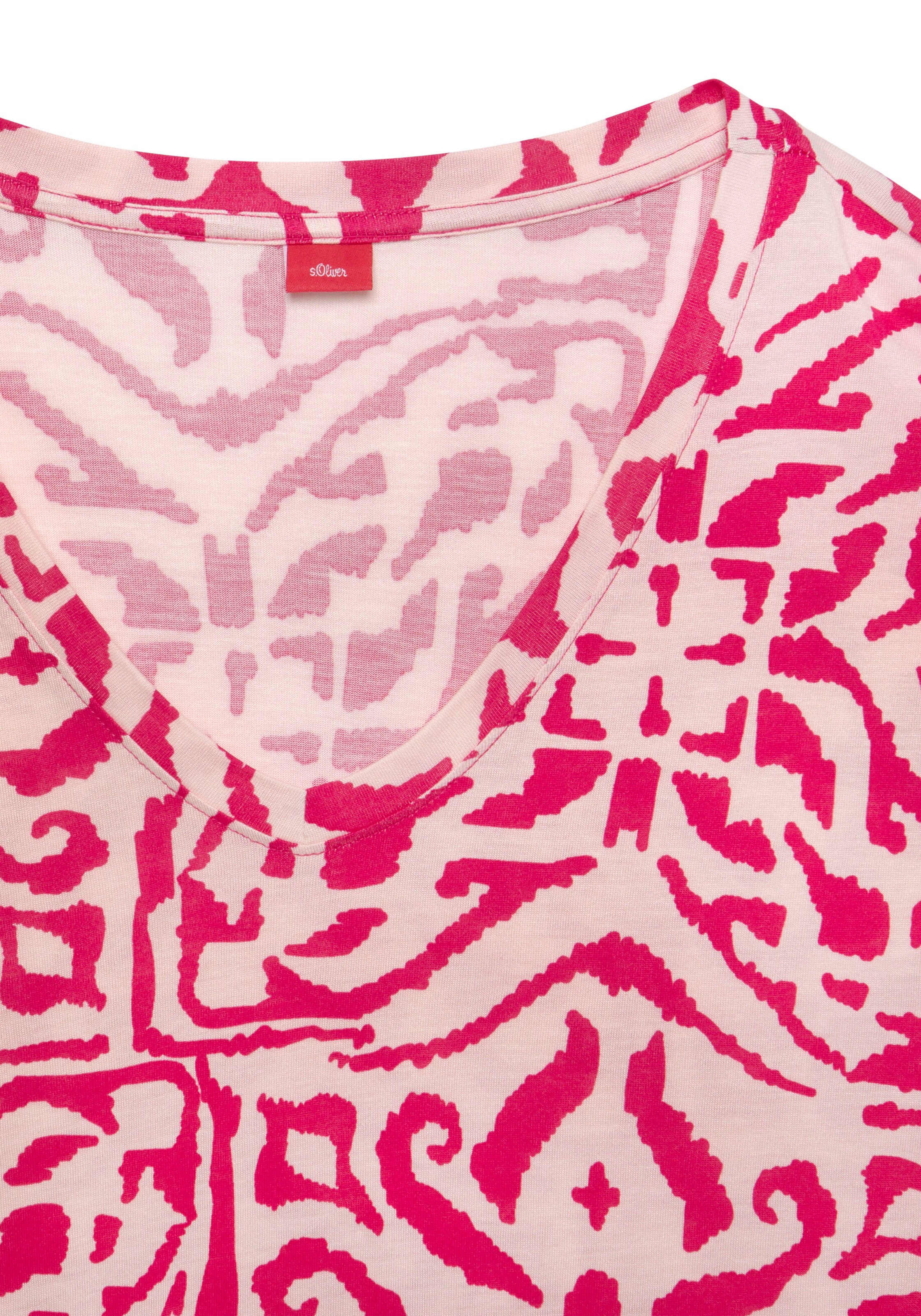 Abito estivo di s.Oliver in rosso