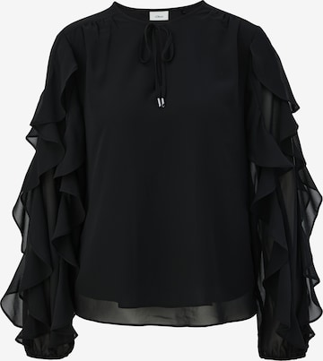 s.Oliver BLACK LABEL - Blusa en negro: frente