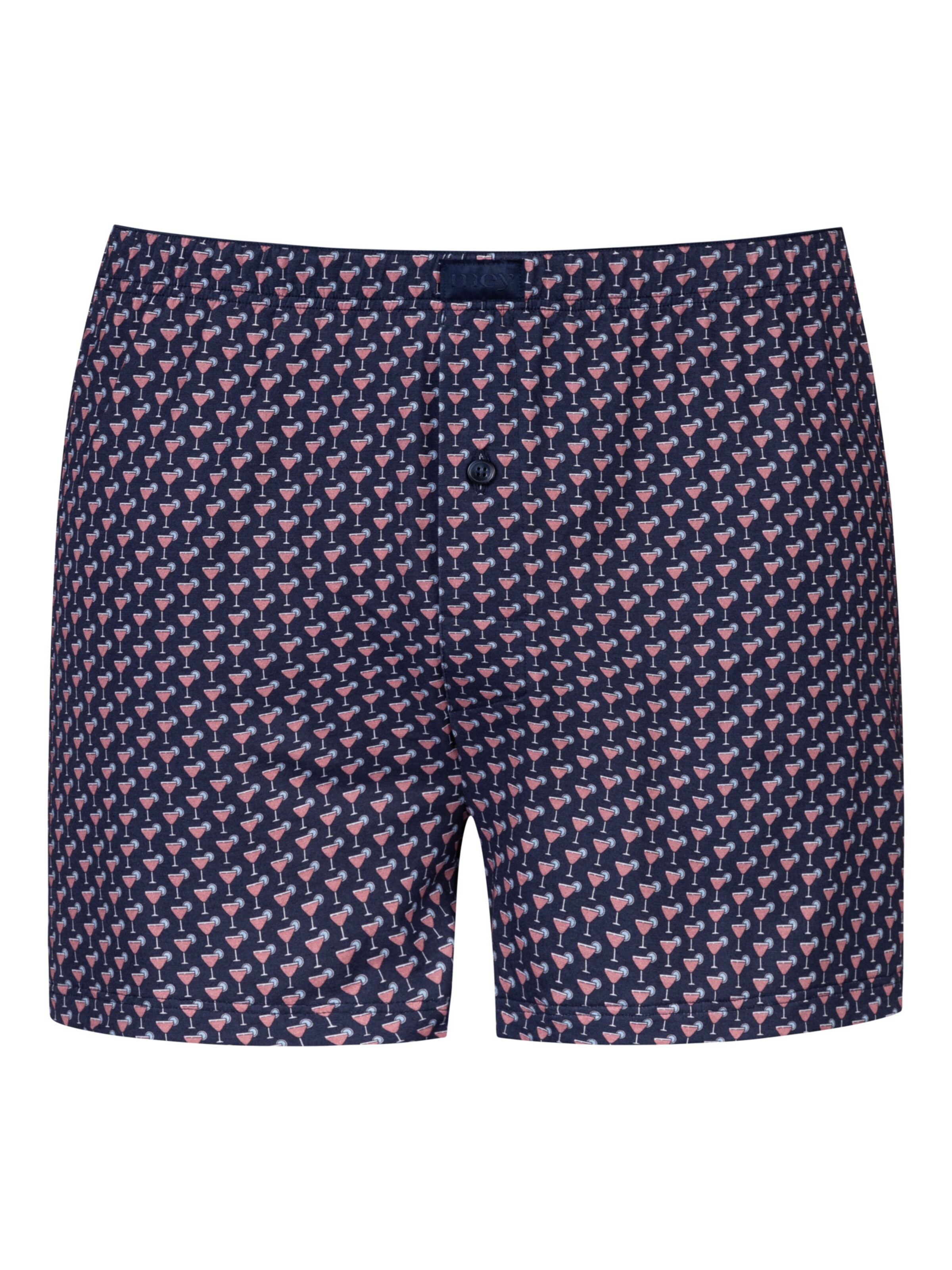 Boxers 'Midnight Drink' Mey en bleu : devant