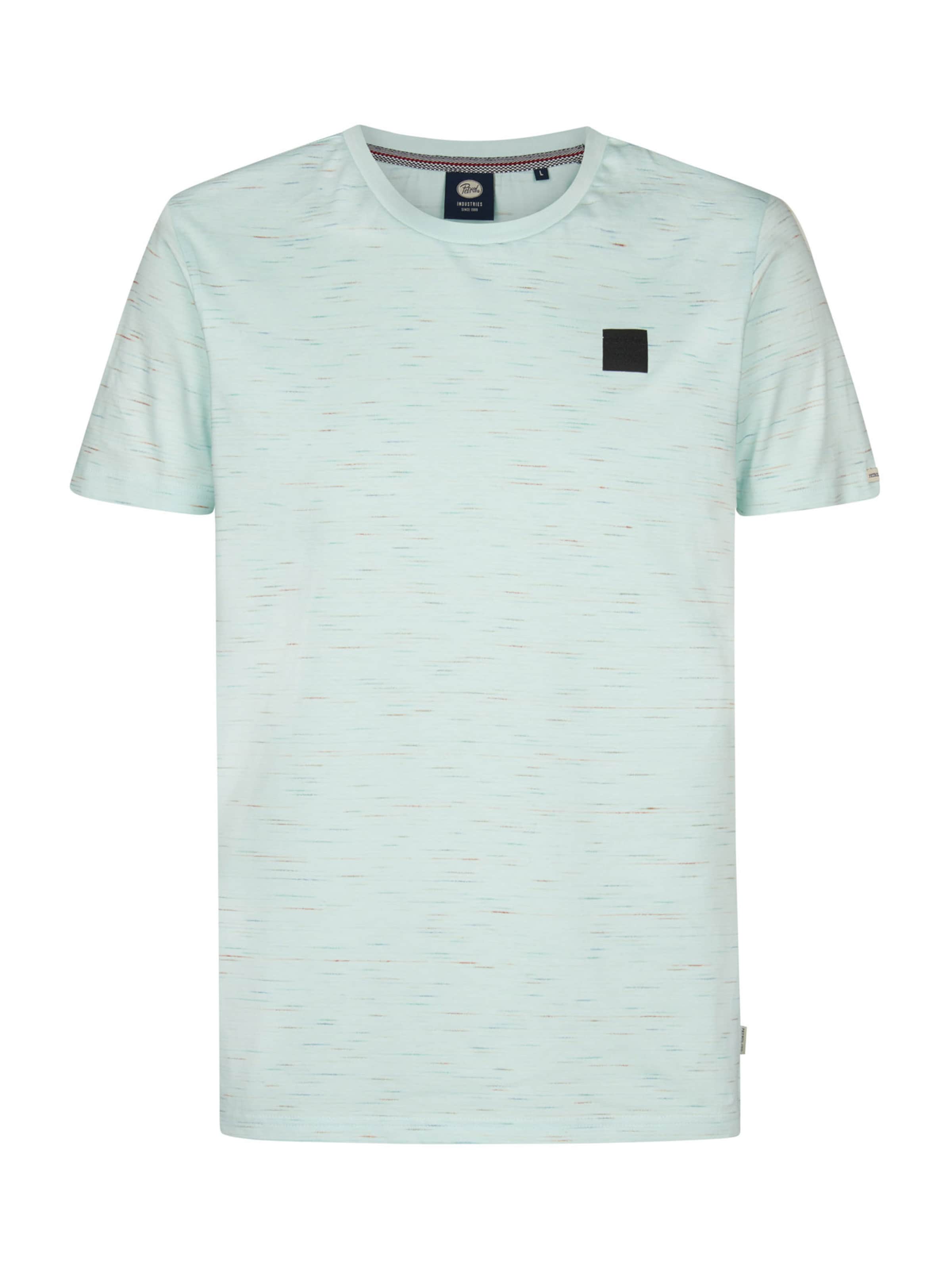 T-Shirt Petrol Industries en vert : devant