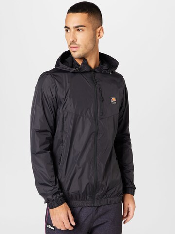 ELLESSE Jacke 'Fraction' in Schwarz: predná strana