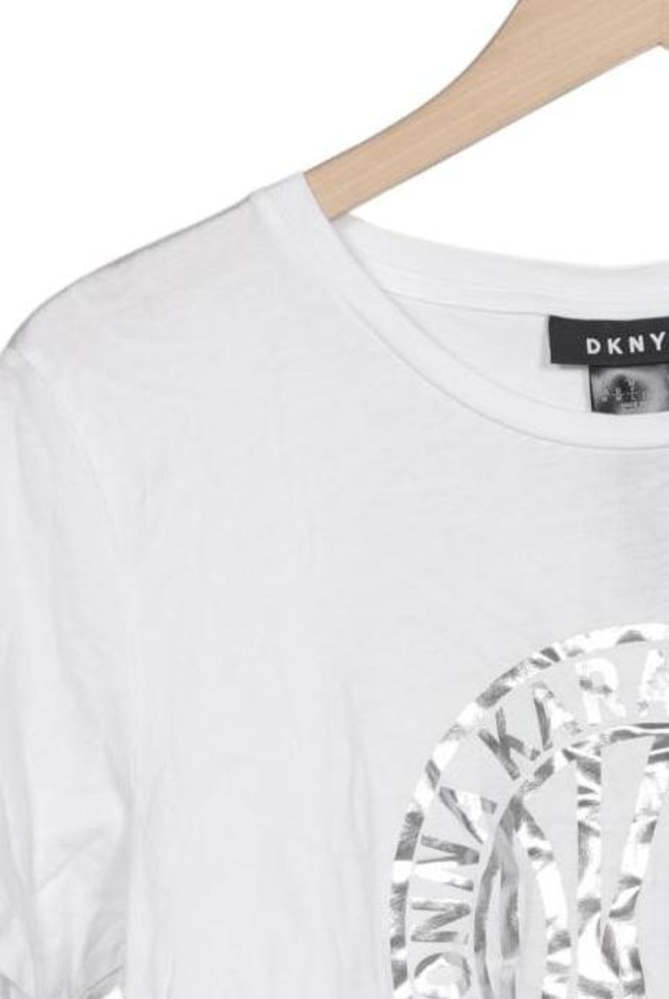 DKNY T-Shirt M in Weiß