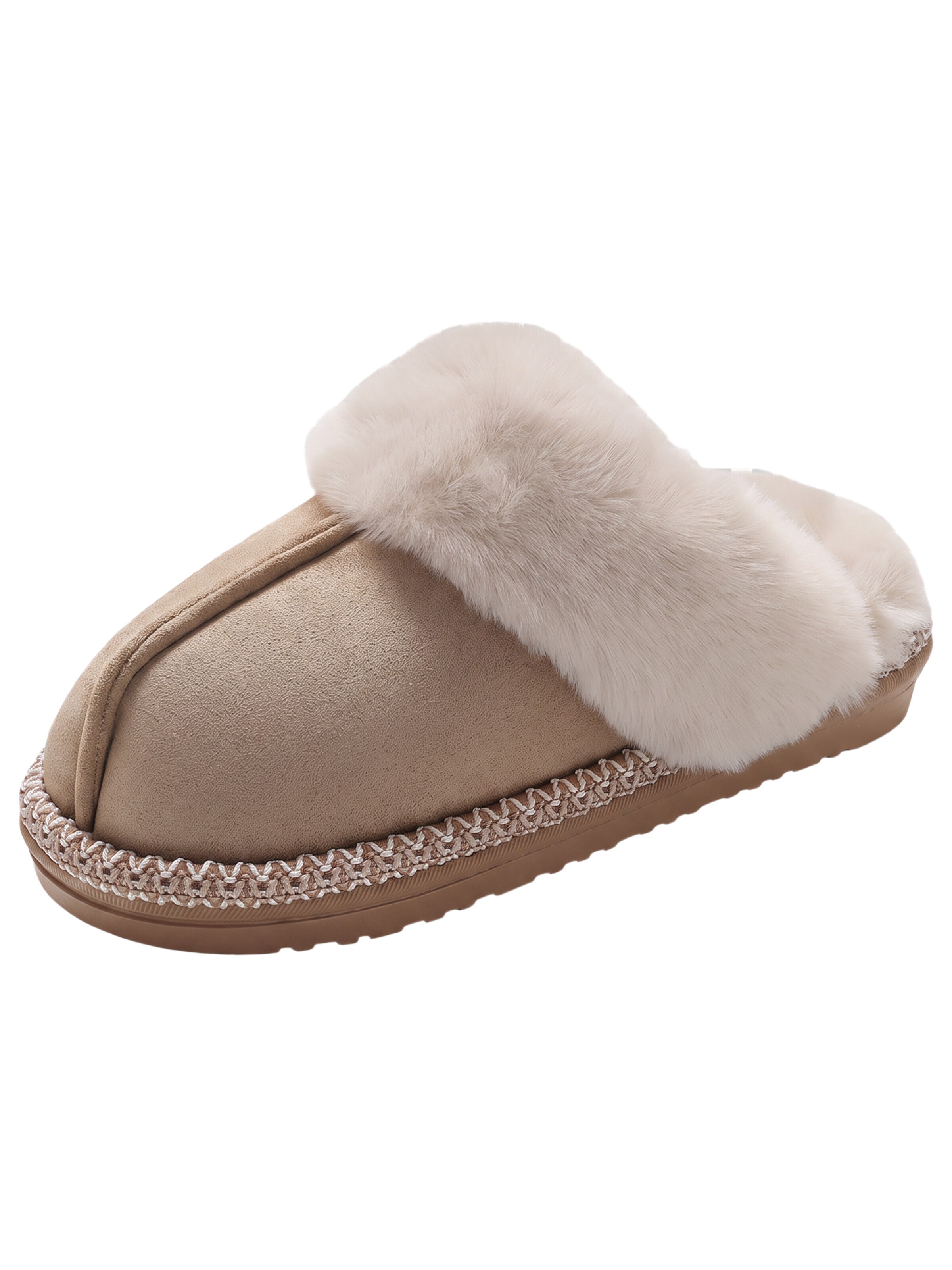 BONVERANO Slippers in Beige