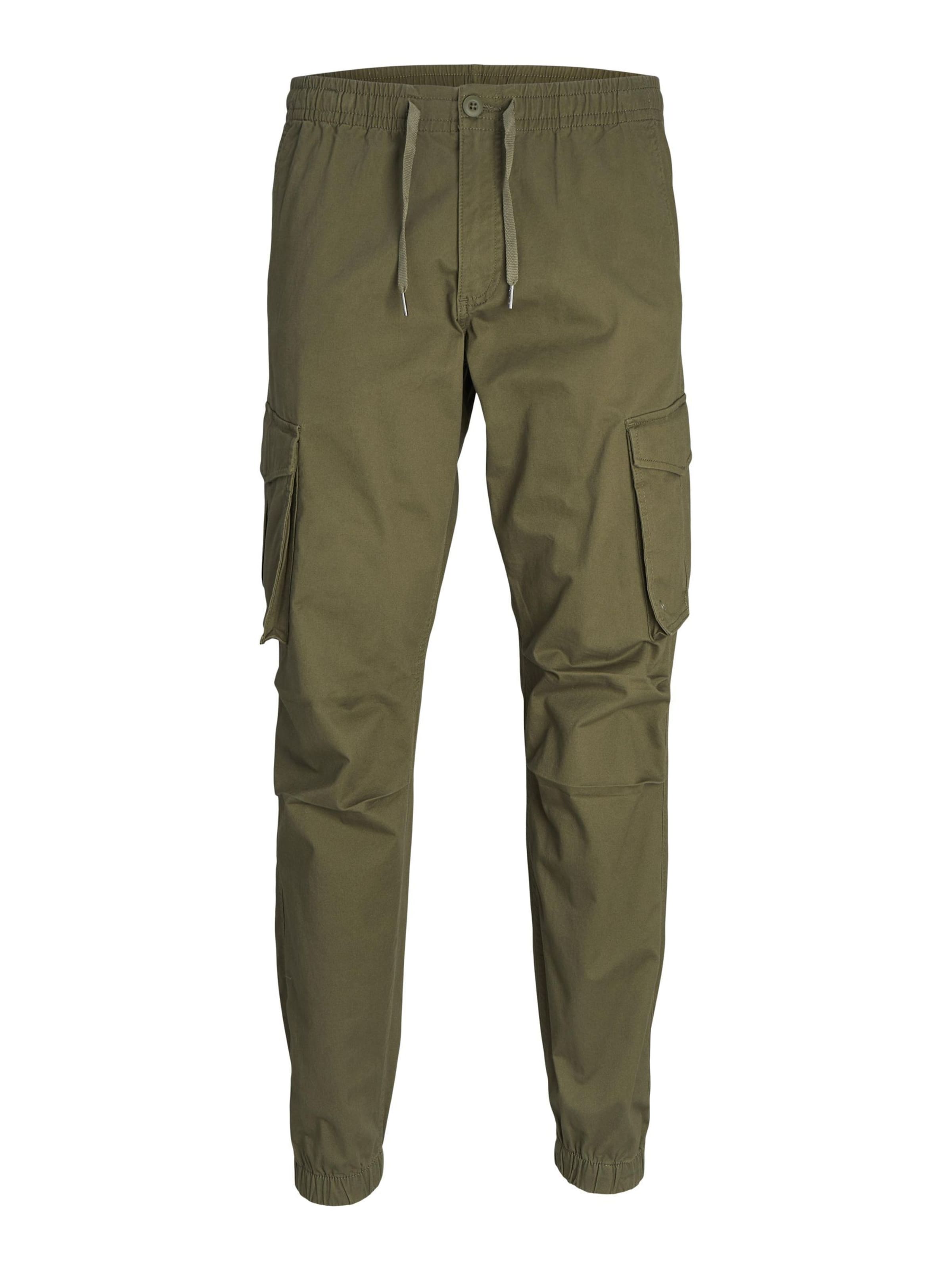 JACK & JONES Tapered Hose 'JPSTKane JJNoah' in Grün: Vorderseite