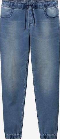 JOHN DEVIN Tapered Jeans in Blauw: voorkant