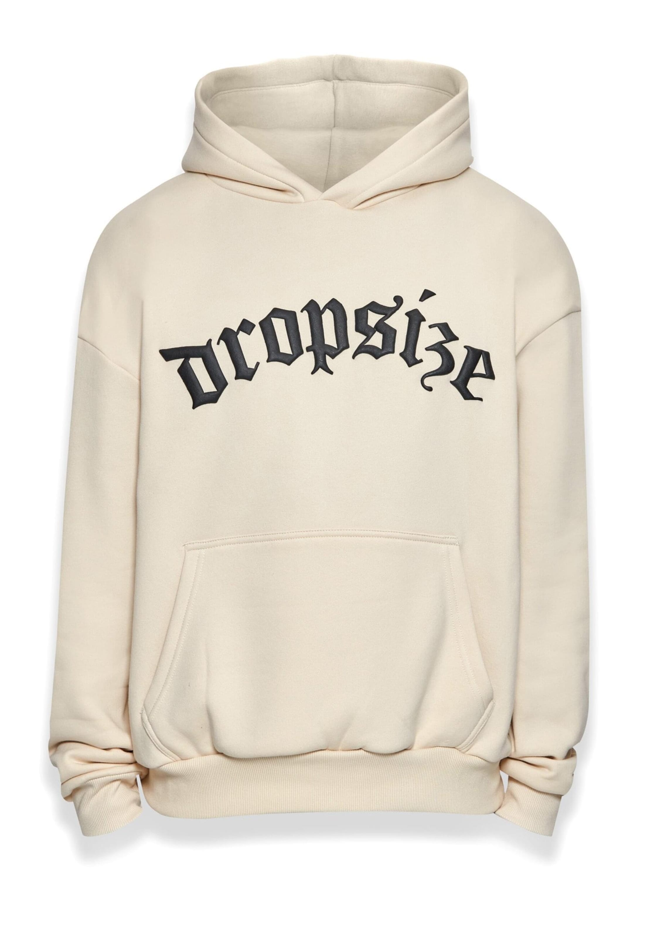 Dropsize Sweatshirt 'Future Is Ours' in Beige: front