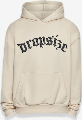 Dropsize Sweatshirt 'Future Is Ours' in Beige: voorkant