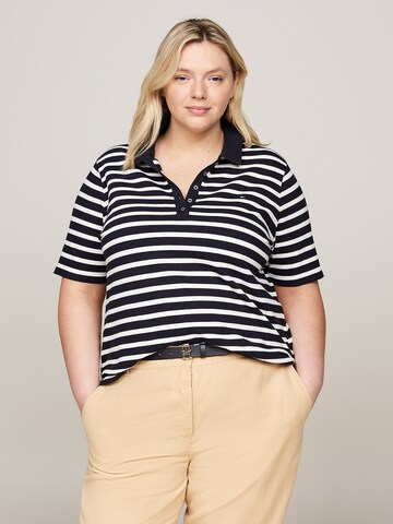 Tommy Hilfiger Curve Shirt in Blue: front
