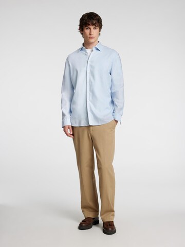 Coupe regular Chemise SELECTED en bleu