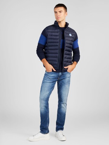 North Sails Bodywarmer 'Skye' in Blauw