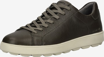 Baskets basses GEOX en vert : devant