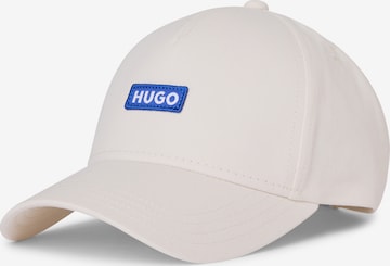 HUGO Cap in Weiß: Vorderseite