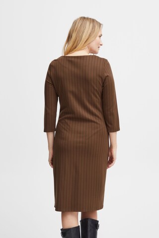 Fransa Dress in Brown