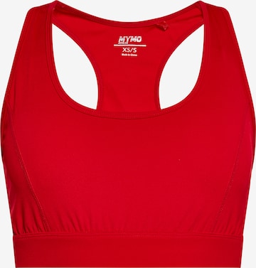 myMo ATHLSR Bralette Sports Bra in Red: front