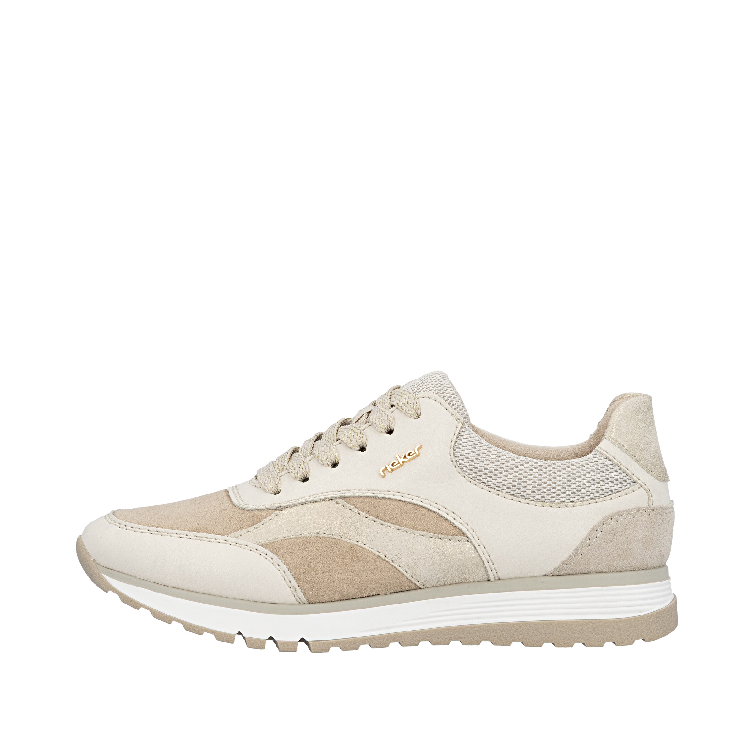 Baskets basses Rieker en beige