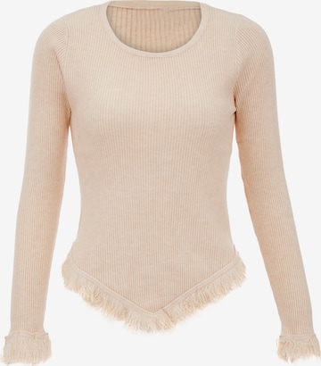 COBIE Sweater in Beige: front