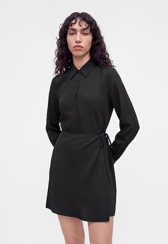 HUGO Blousejurk 'Kateri' in Zwart: voorkant