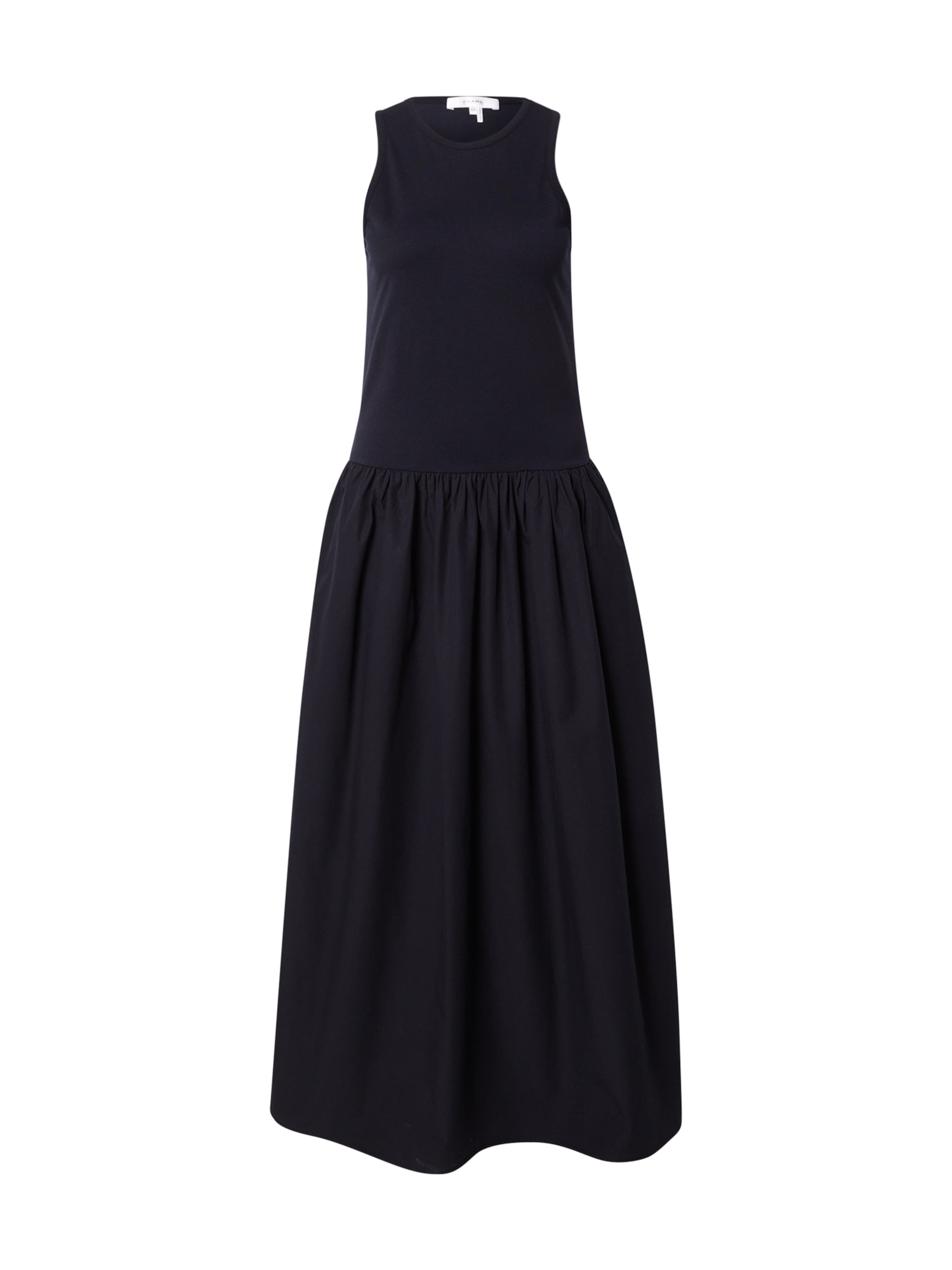 Rochie de la FRAME pe negru: față