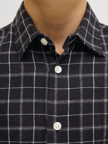 Coupe regular Chemise Jack & Jones Junior en noir