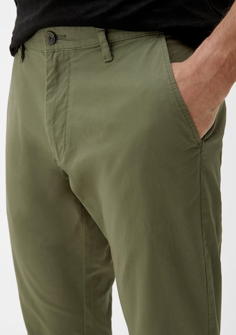 Coupe slim Pantalon chino s.Oliver en vert