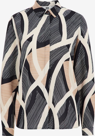 WE Fashion - Blusa en beige: frente