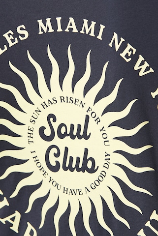 Harlem Soul T-Shirt 'JO-LEEN' in Grau