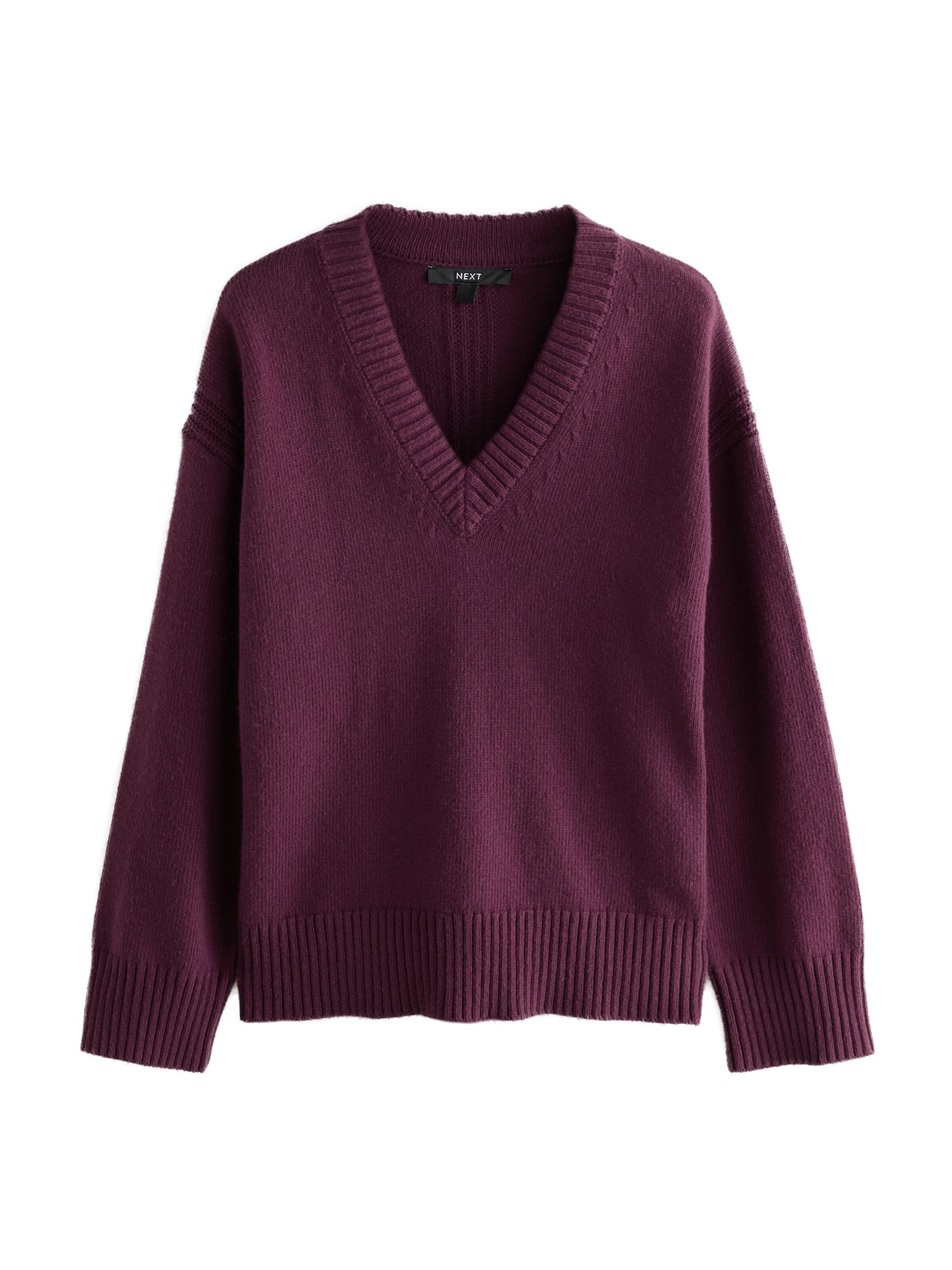 Next Sweater in S-M in Burgundy, Item view