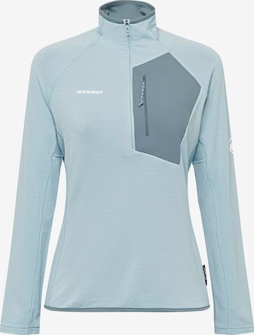 MAMMUT Sportpullover in Blau: Vorderseite