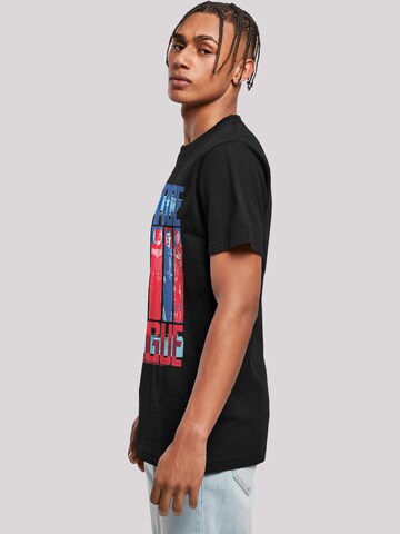 T-Shirt 'Justice League Movie Team Flag' F4NT4STIC en noir
