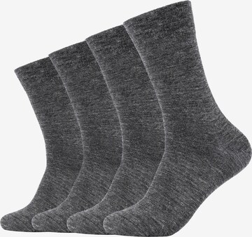 camano Socks 'Mika' in Grey: front